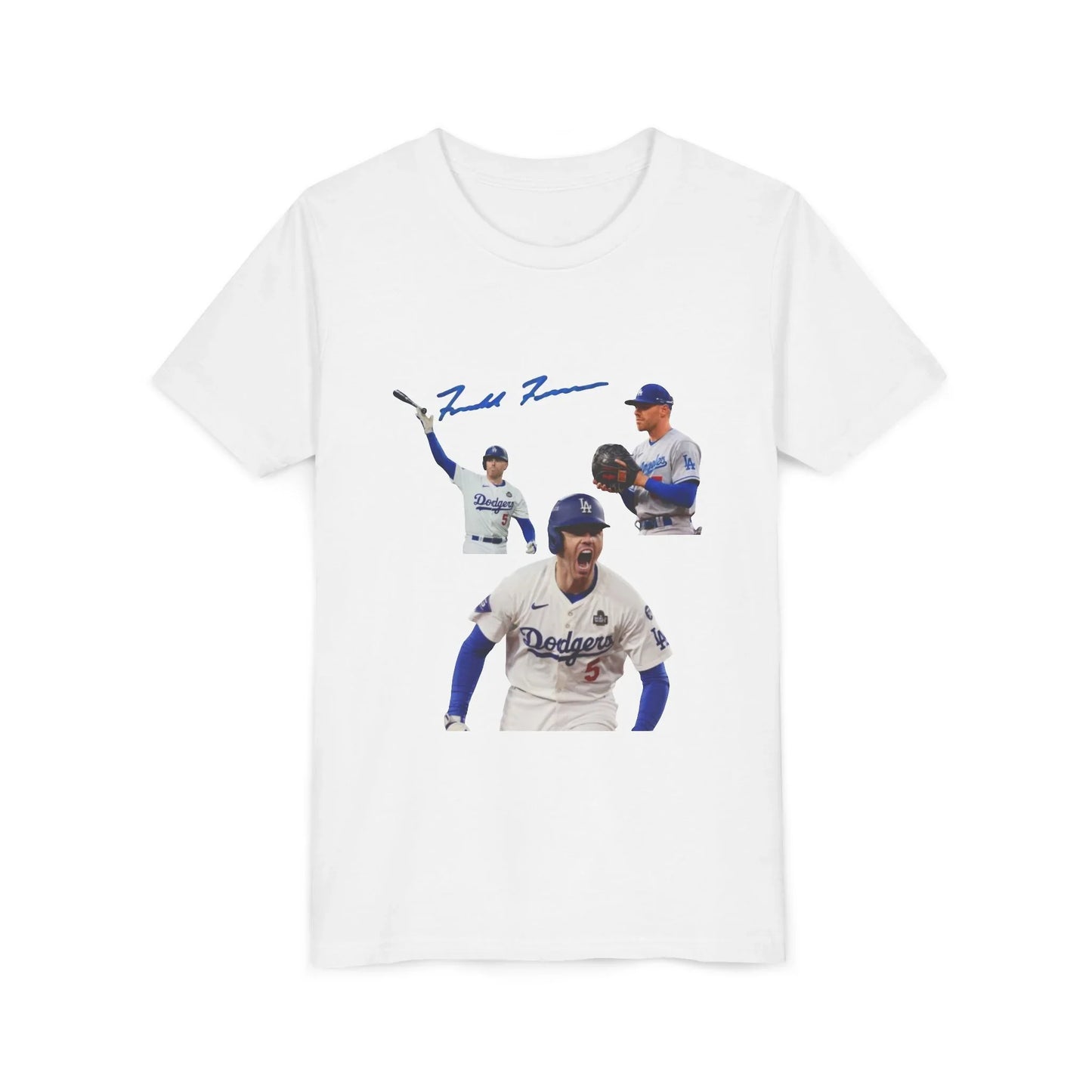 Freddie Freeman Youth Tee, Fun Baseball Shirt, Sports Gift for Kids, Summer Playwear, Birthday Present, Team Spirit Apparel