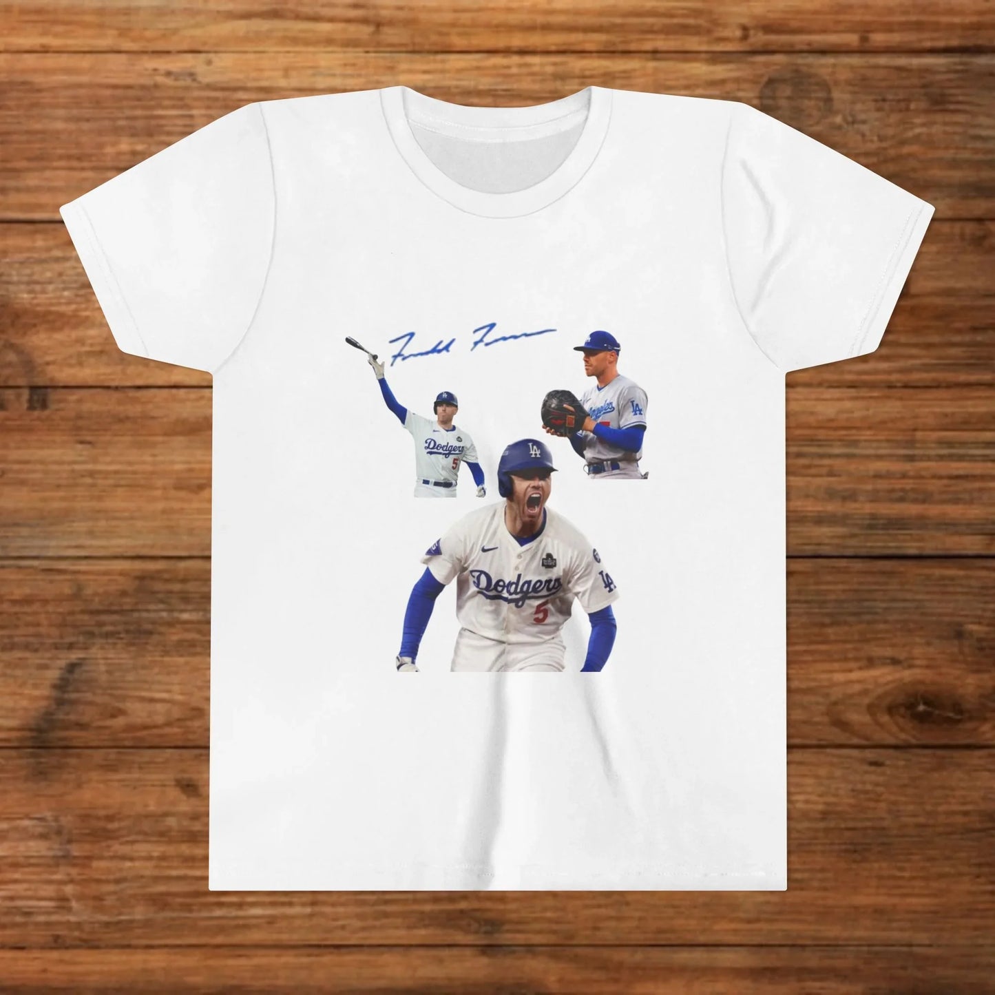 Freddie Freeman Youth Tee, Fun Baseball Shirt, Sports Gift for Kids, Summer Playwear, Birthday Present, Team Spirit Apparel