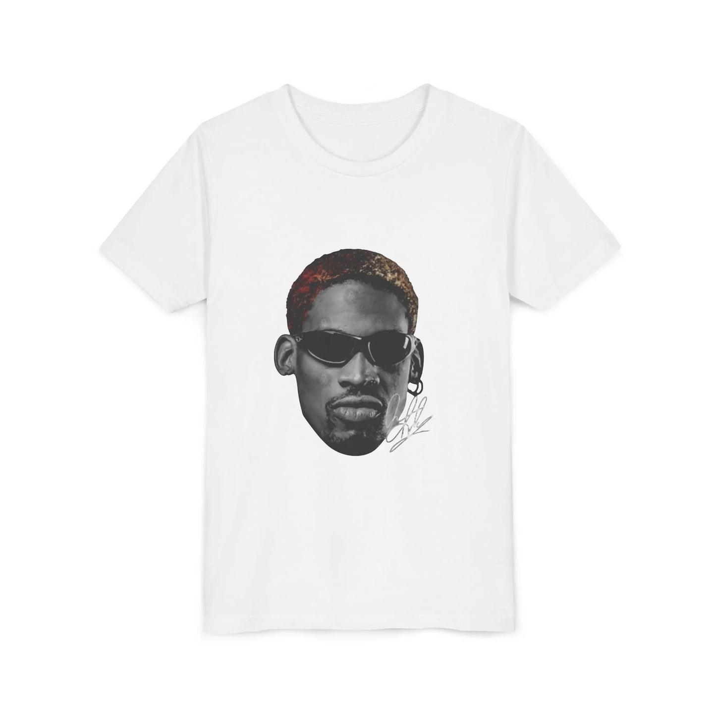 Dennis Rodman Street Style Youth Tee - Cool Graphic Shirt, Urban Fashion, Kids Casual Wear, Birthday Gift, Summer Outfit, Gift for Teens