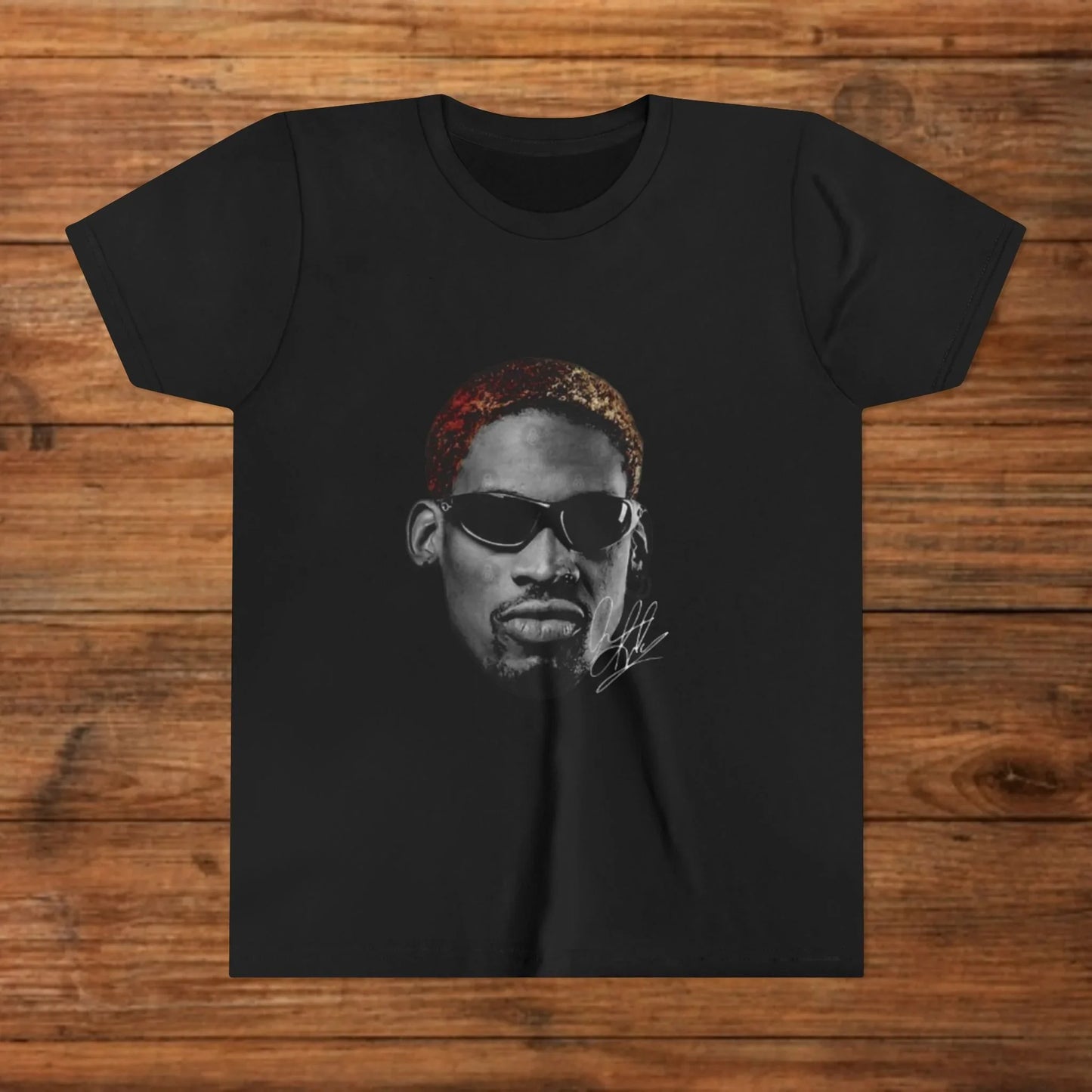 Dennis Rodman Street Style Youth Tee - Cool Graphic Shirt, Urban Fashion, Kids Casual Wear, Birthday Gift, Summer Outfit, Gift for Teens
