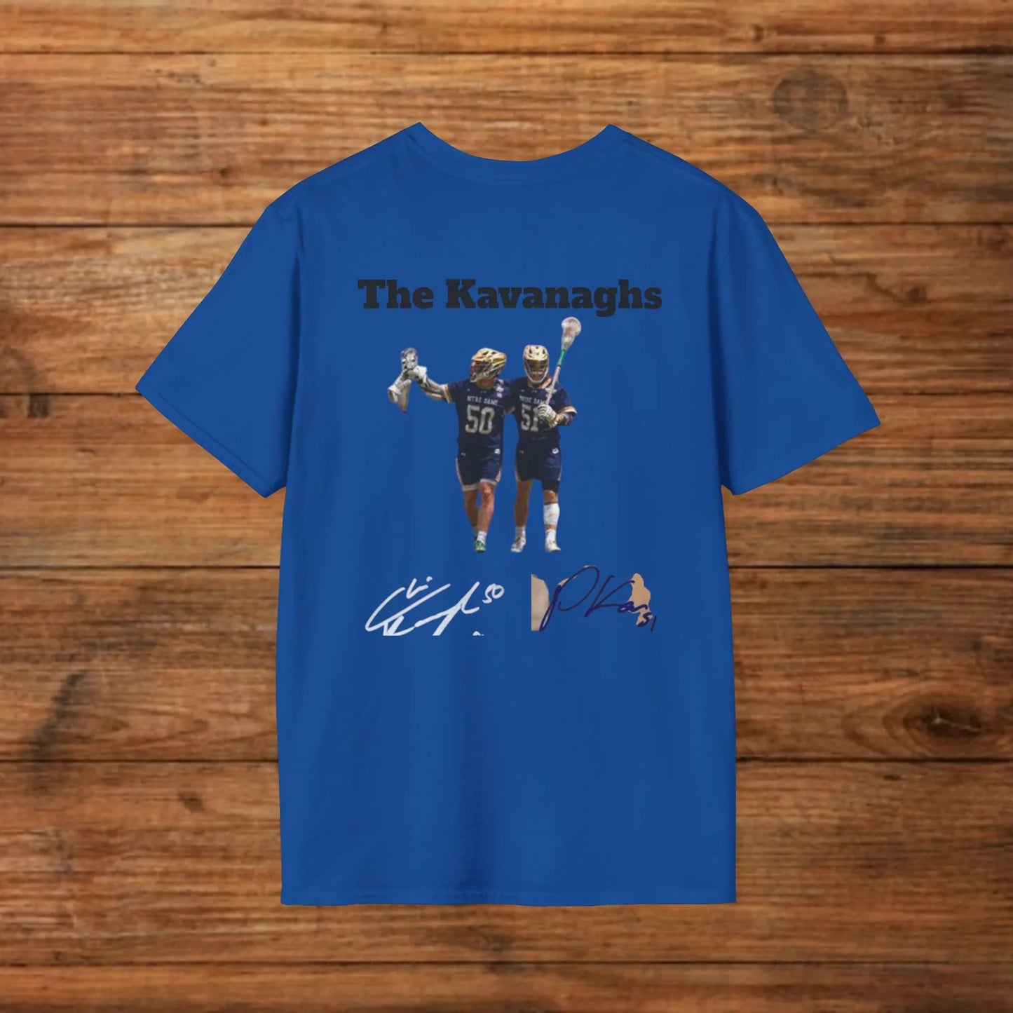 Kavanaugh Brothers Lacrosse Graphic Tee - Family Team Spirit T-Shirt - Custom Lacrosse Apparel - Graphic Fusion tees