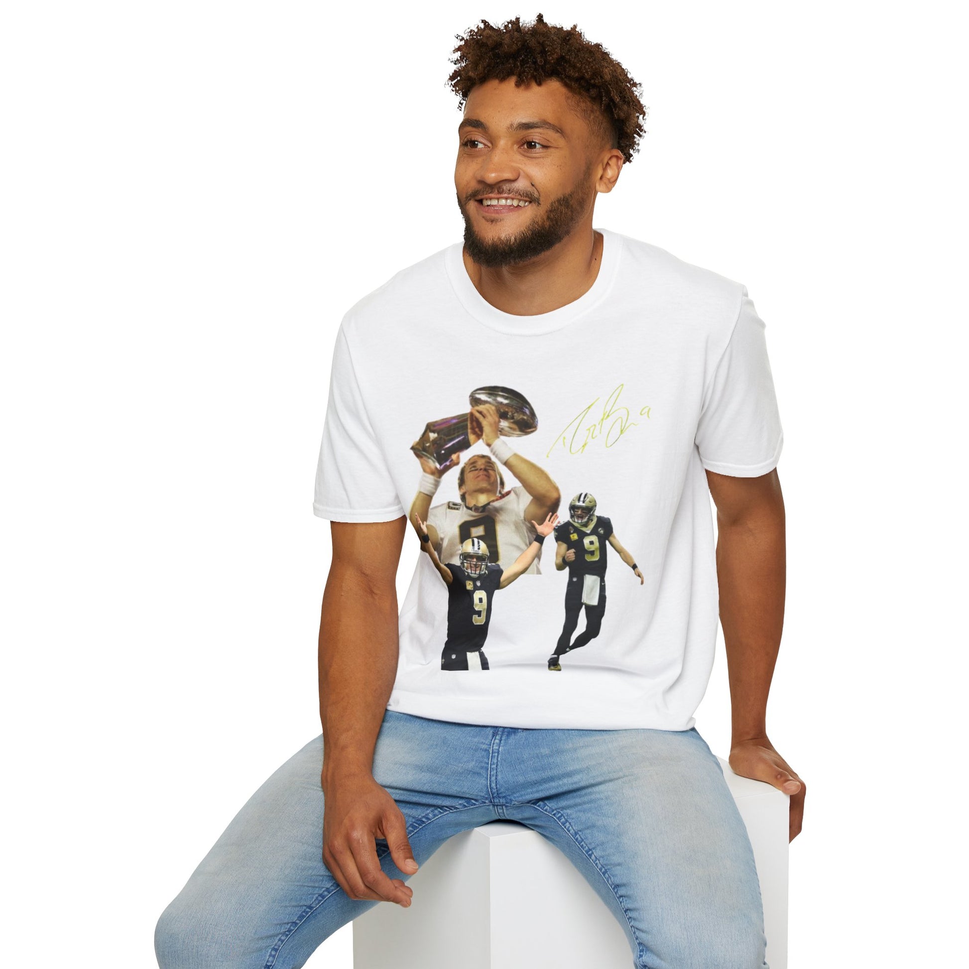 Drew Brees Football Legend Shirt - Saints QB Tribute Tee - NFL Fan Apparel - Unisex Sports Shirt - Graphic Fusion tees