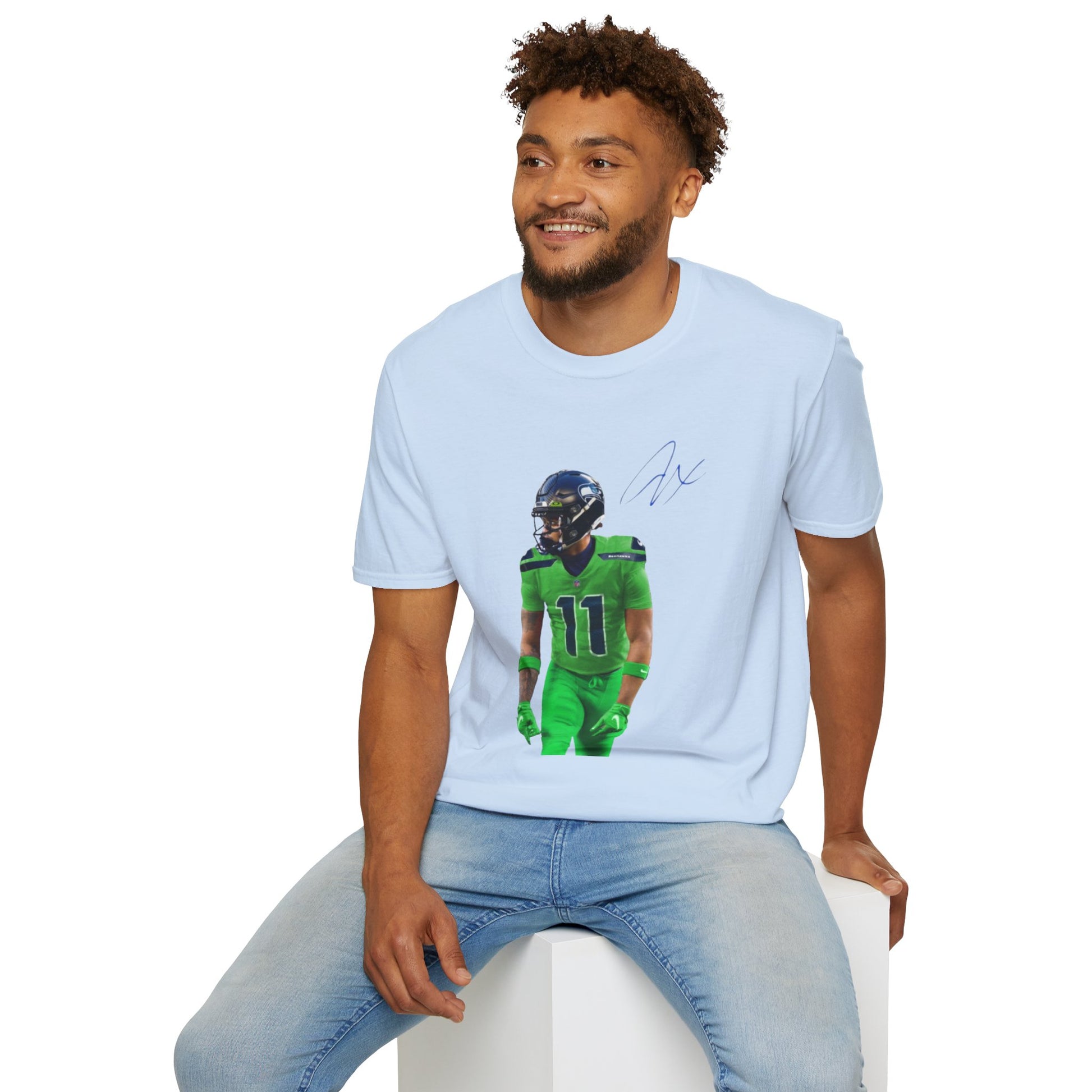 JSN Seahawks Graphic Tee - Premium Fan Apparel, Unisex Seattle Football T-Shirt - Graphic Fusion tees