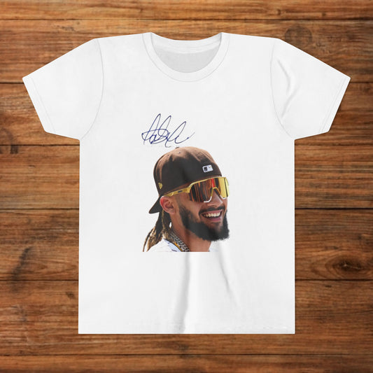 Fernando Tatis Jr Youth Graphic Tee for Fans, Sporty T-Shirt, Ideal Gift for Birthdays, Team Spirit Shirt, Cute Casual Wear